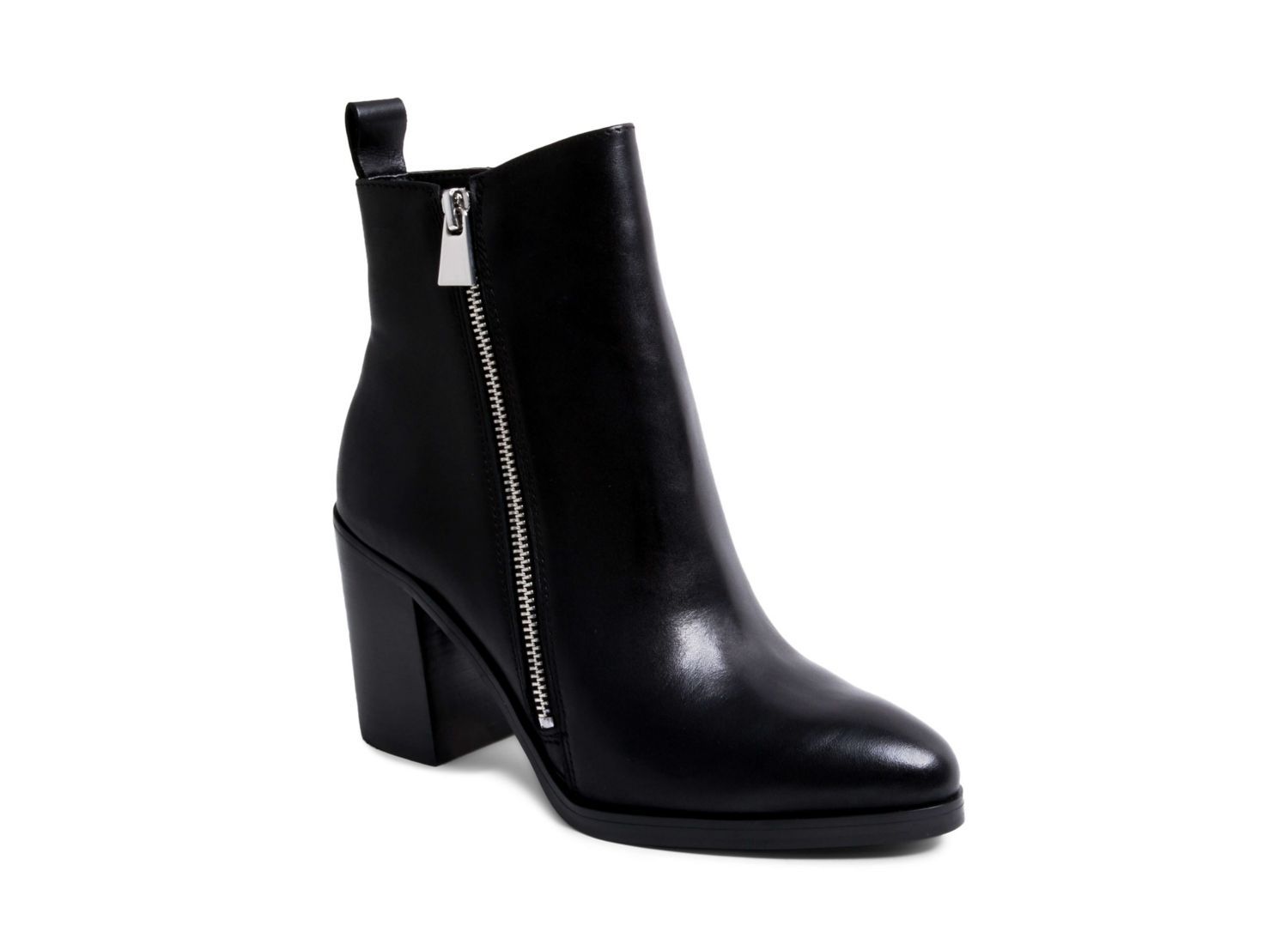 TISHAA BLACK LEATHER - Shoes - Steve Madden Canada