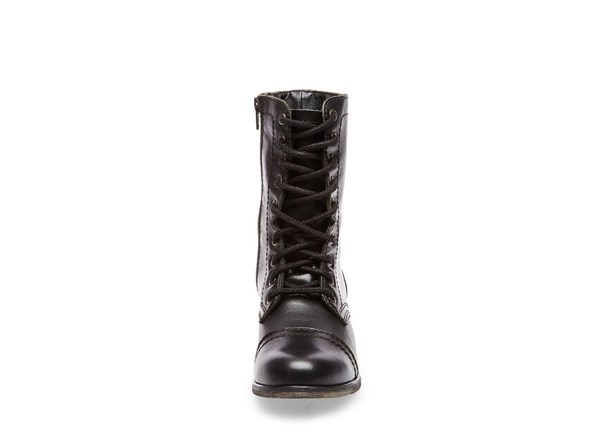 TROOPA BLACK LEATHER - Shoes - Steve Madden Canada