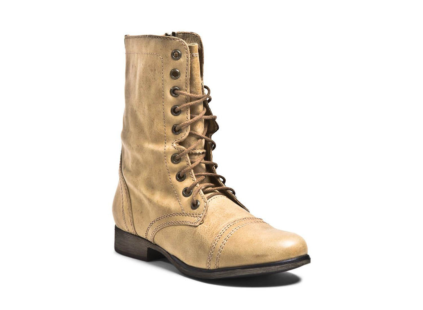 TROOPA TAUPE LEATHER -  - Steve Madden Canada