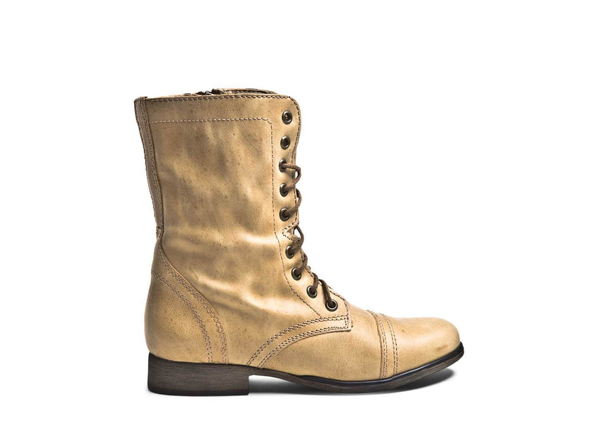 TROOPA TAUPE LEATHER -  - Steve Madden Canada