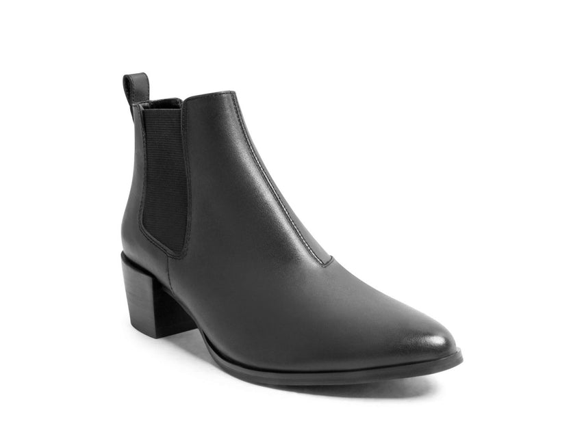 VIANNEY BLACK LEATHER - Shoes - Steve Madden Canada