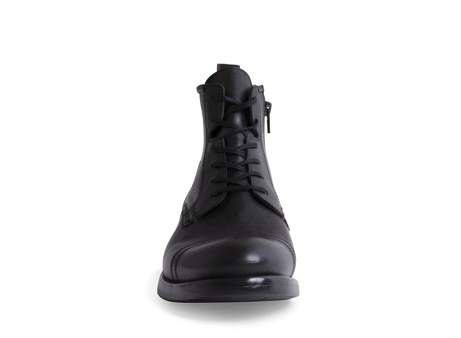 ADAIR BLACK LEATHER - Shoes - Steve Madden Canada