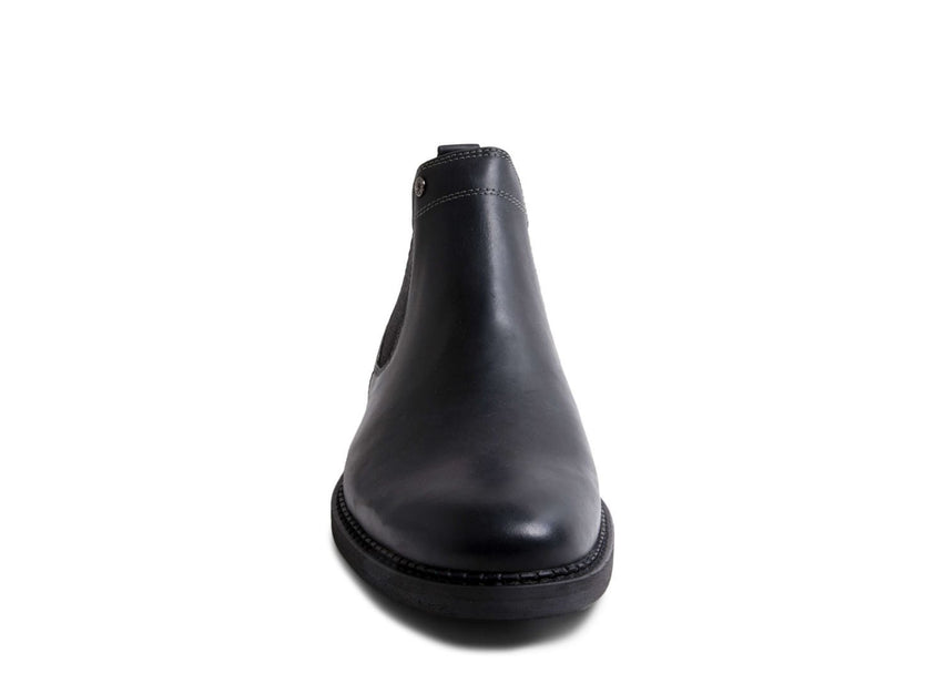 ASHTONN BLACK LEATHER - Shoes - Steve Madden Canada