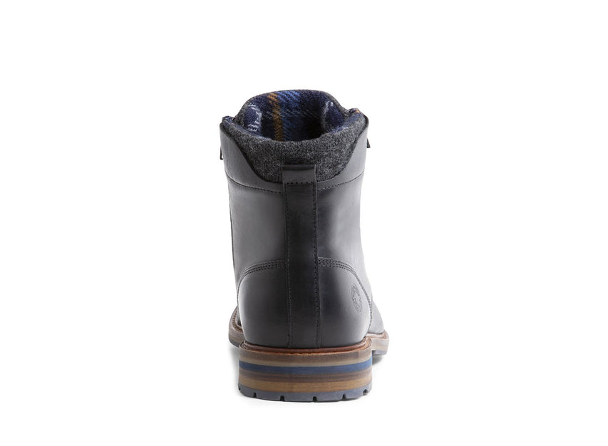 BALDWIN BLACK LEATHER - Men's Shoes - Steve Madden Canada