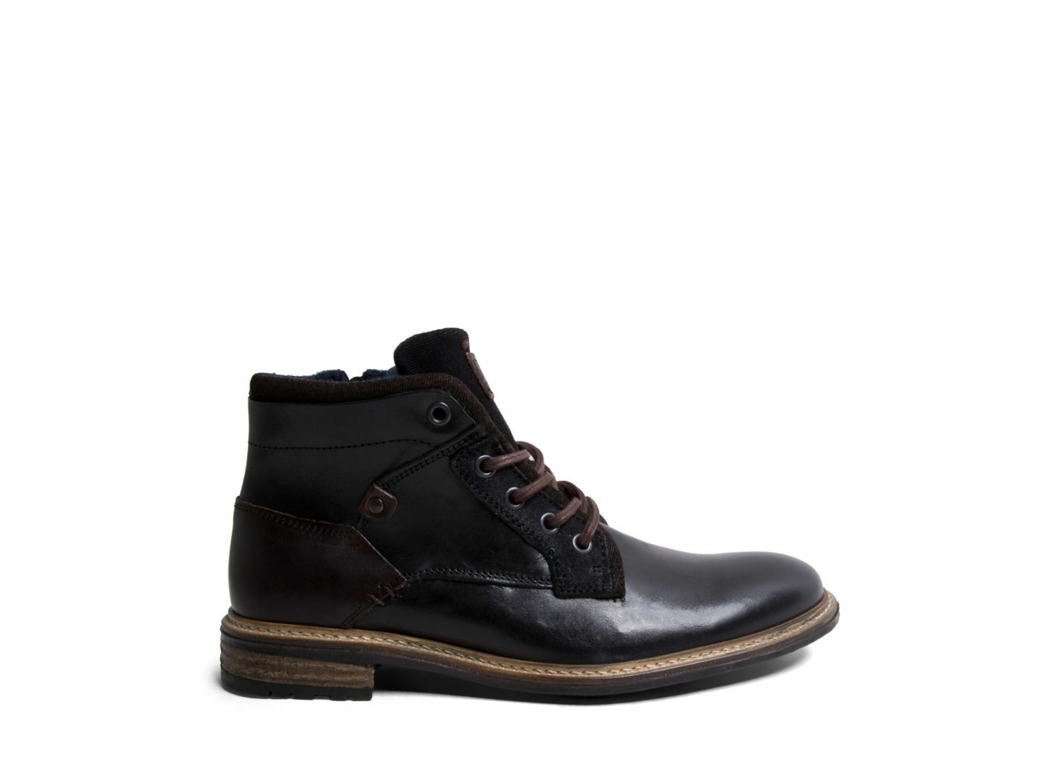 BARDD BLACK LEATHER - Shoes - Steve Madden Canada
