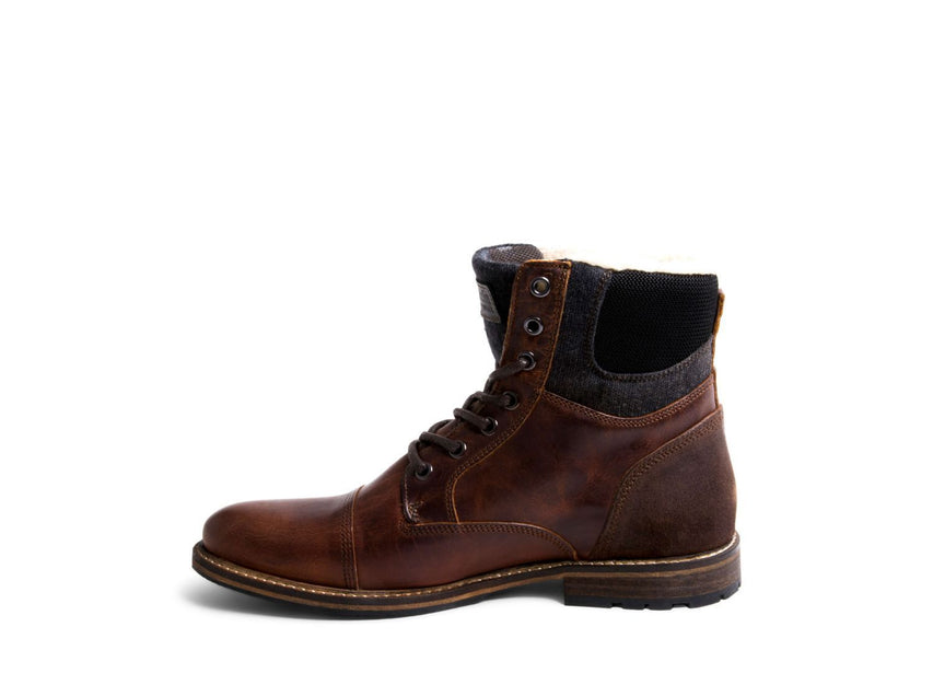 BARRIKF TAN LEATHER - Shoes - Steve Madden Canada