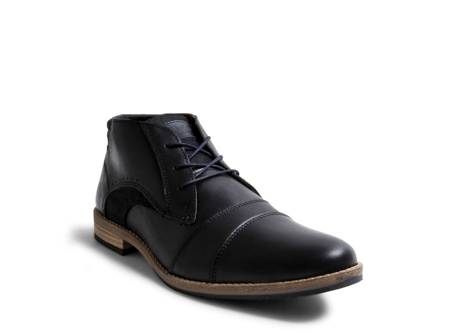 BENN BLACK LEATHER - Shoes - Steve Madden Canada