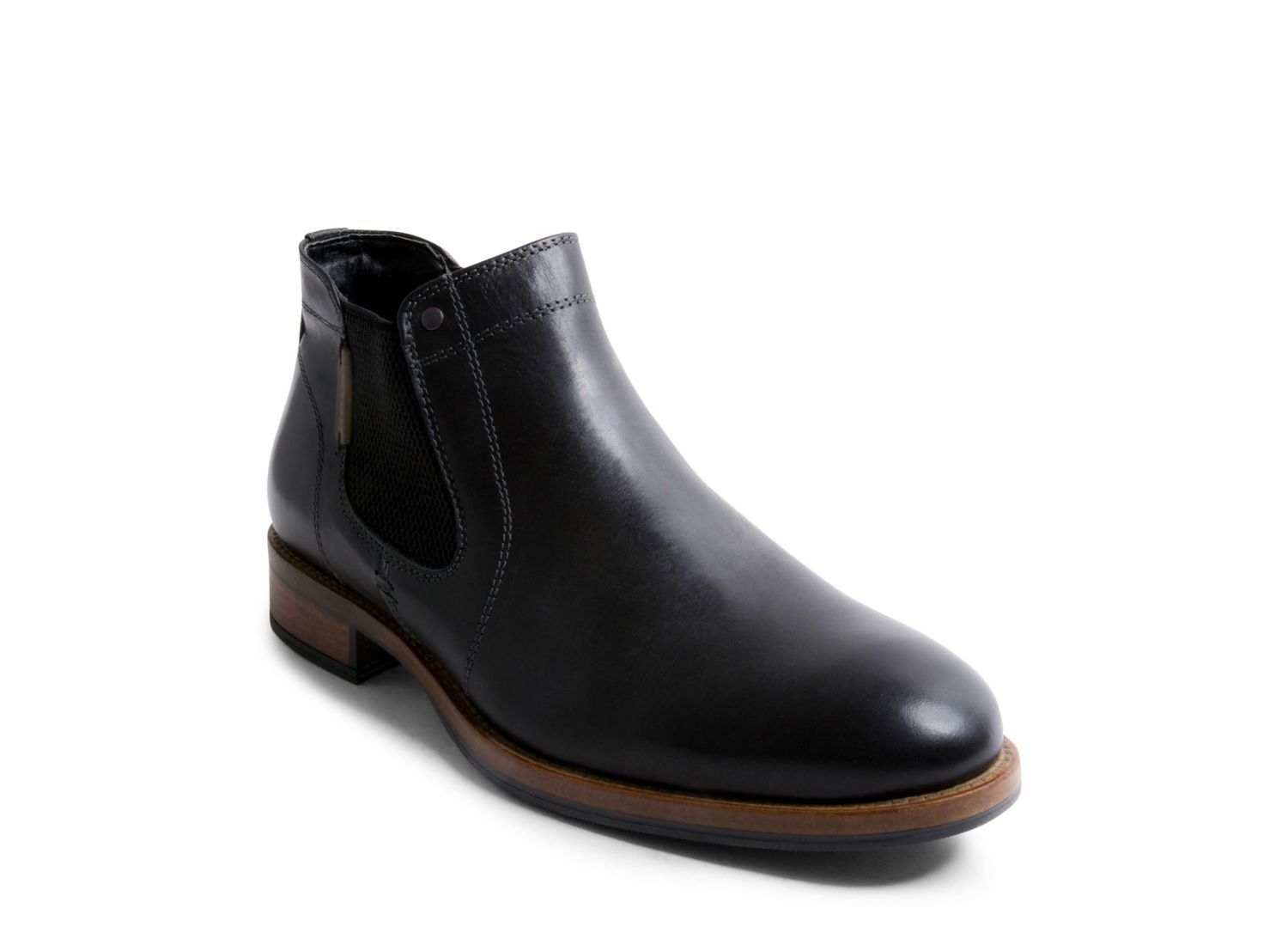 BERING BLACK LEATHER - Shoes - Steve Madden Canada