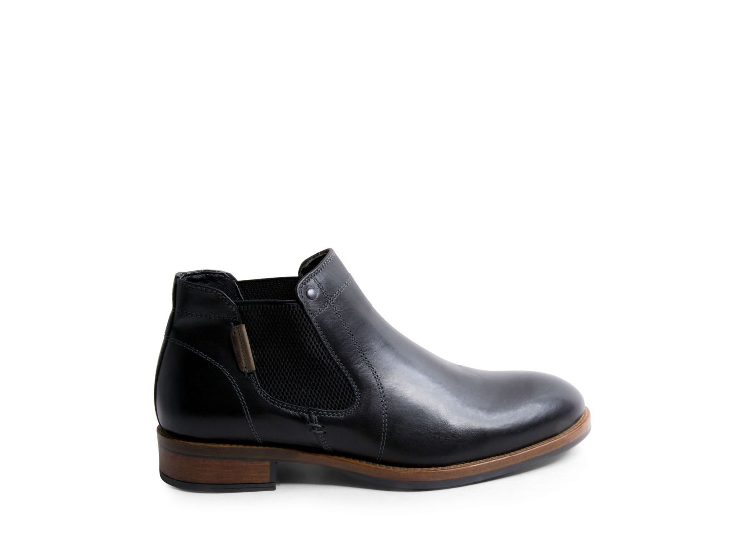 BERING BLACK LEATHER - Shoes - Steve Madden Canada
