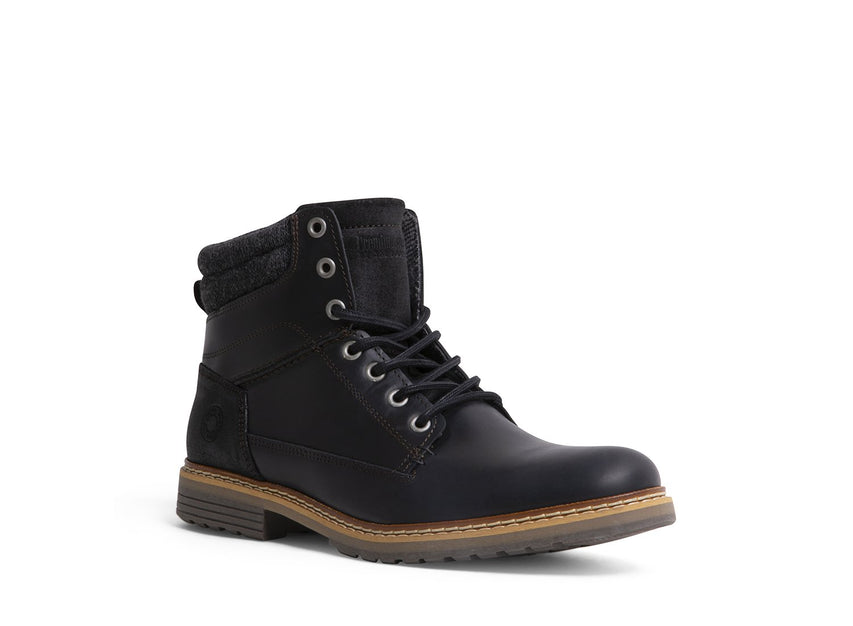 BROADYY BLACK LEATHER - Shoes - Steve Madden Canada
