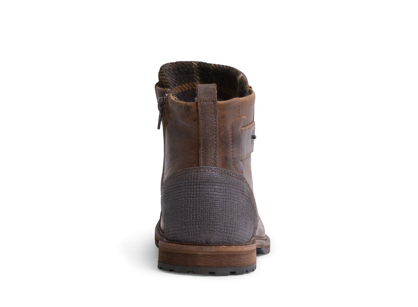 BROCKK BROWN LEATHER - Shoes - Steve Madden Canada