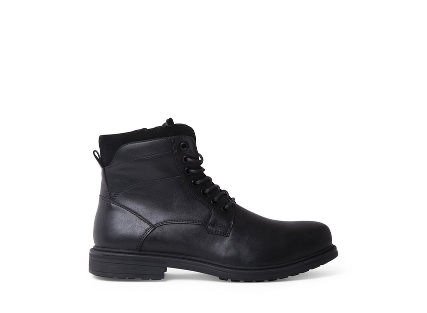 CAMDEN BLACK LEATHER - Shoes - Steve Madden Canada