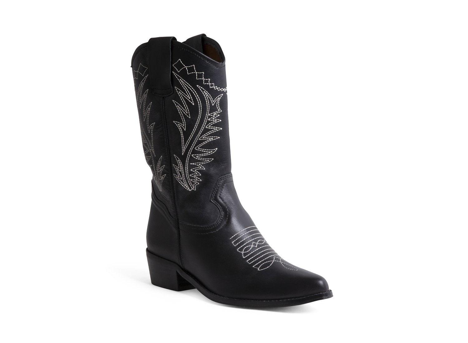 DAKKOTAA BLACK LEATHER - Shoes - Steve Madden Canada