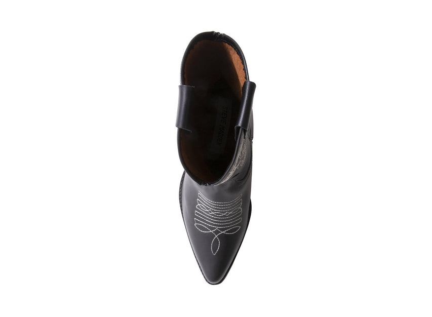 DAKKOTAA BLACK LEATHER - Shoes - Steve Madden Canada