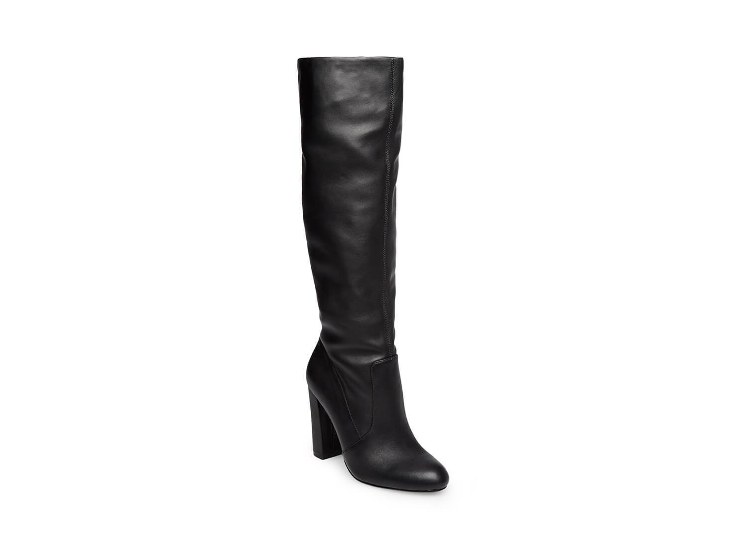 ETON BLACK LEATHER - Shoes - Steve Madden Canada