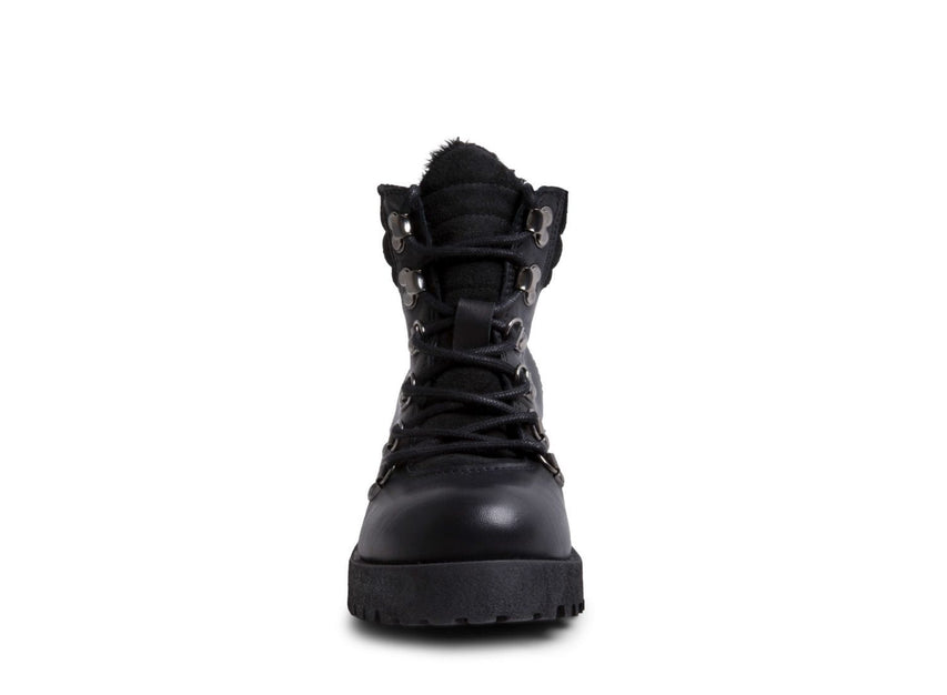 IDAA BLACK LEATHER - Shoes - Steve Madden Canada