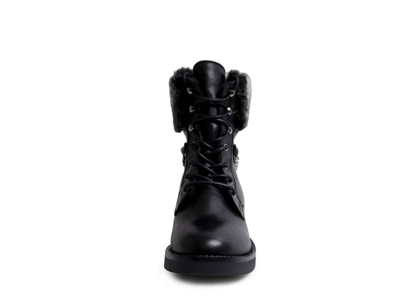 IVORY BLACK LEATHER - Shoes - Steve Madden Canada