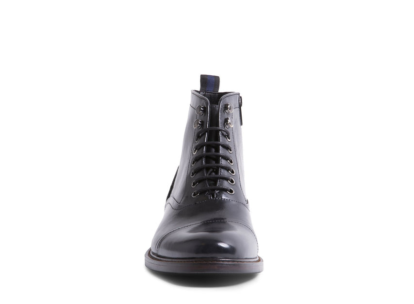 KETONIC BLACK LEATHER - Shoes - Steve Madden Canada