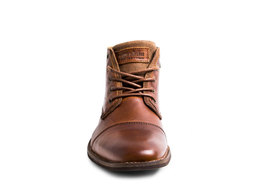 KRATOS TAN LEATHER - Shoes - Steve Madden Canada