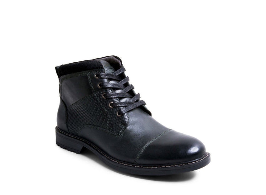 LIFTEDD GREY LEATHER - Shoes - Steve Madden Canada