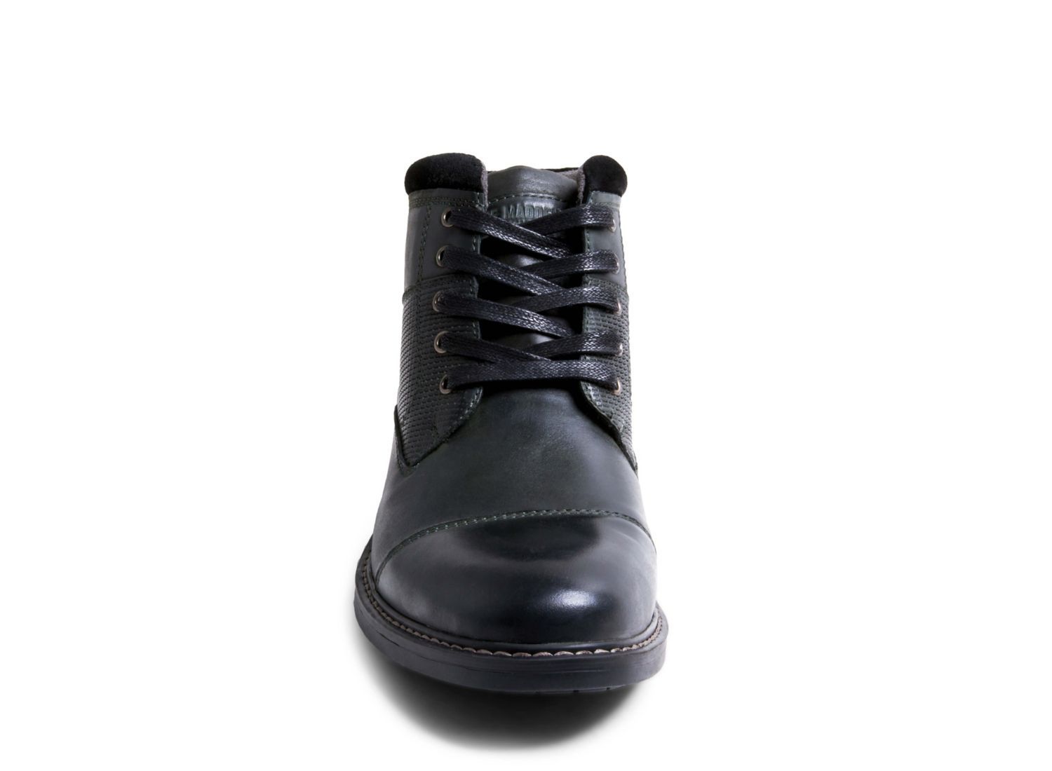 LIFTEDD GREY LEATHER - Shoes - Steve Madden Canada