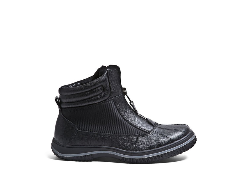 MARLONN BLACK LEATHER - Shoes - Steve Madden Canada