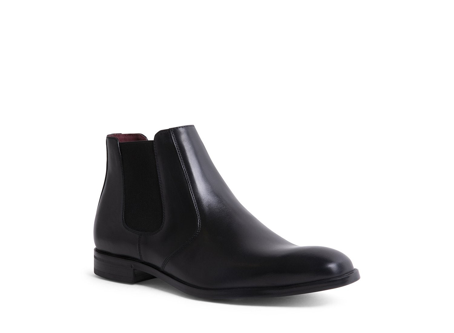 NOCERA BLACK LEATHER - Shoes - Steve Madden Canada