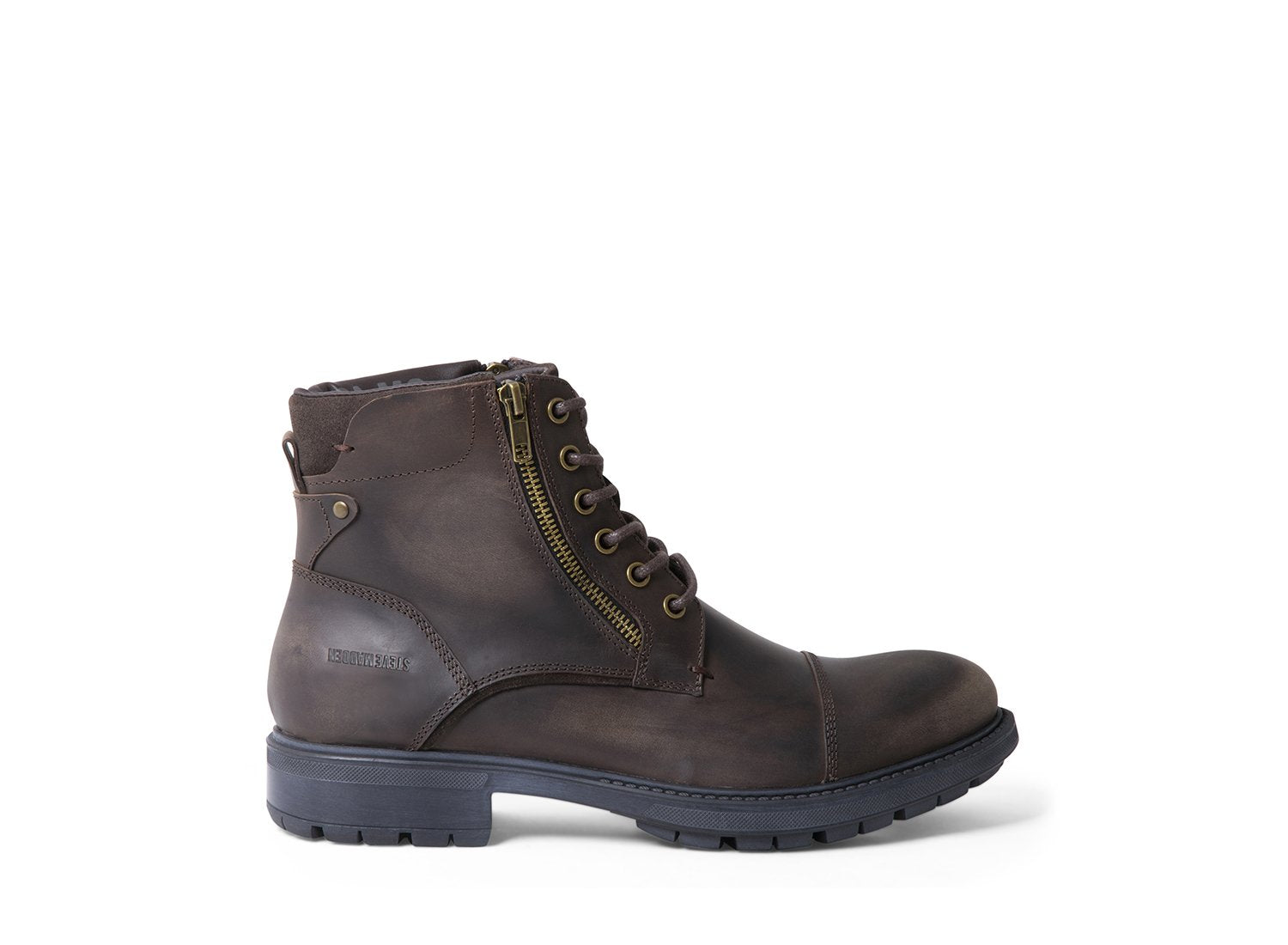 SURPLUS BROWN LEATHER - Shoes - Steve Madden Canada