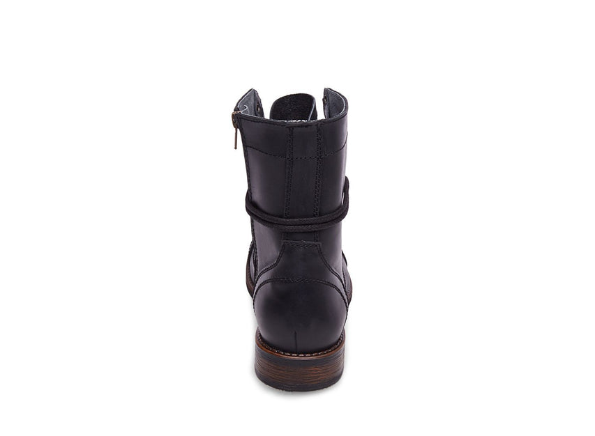 TROOPAH-C BLACK LEATHER - Shoes - Steve Madden Canada