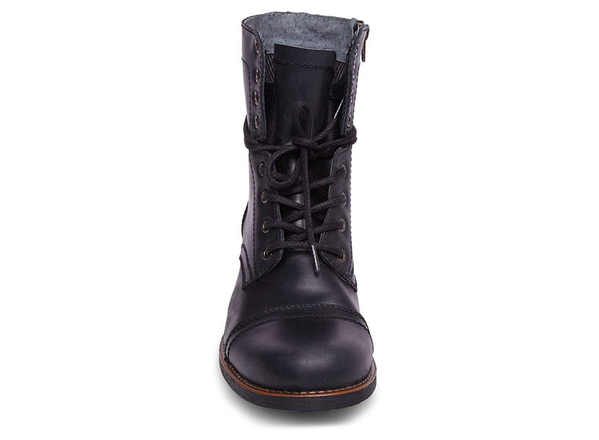 TROOPAH-C BLACK LEATHER - Shoes - Steve Madden Canada