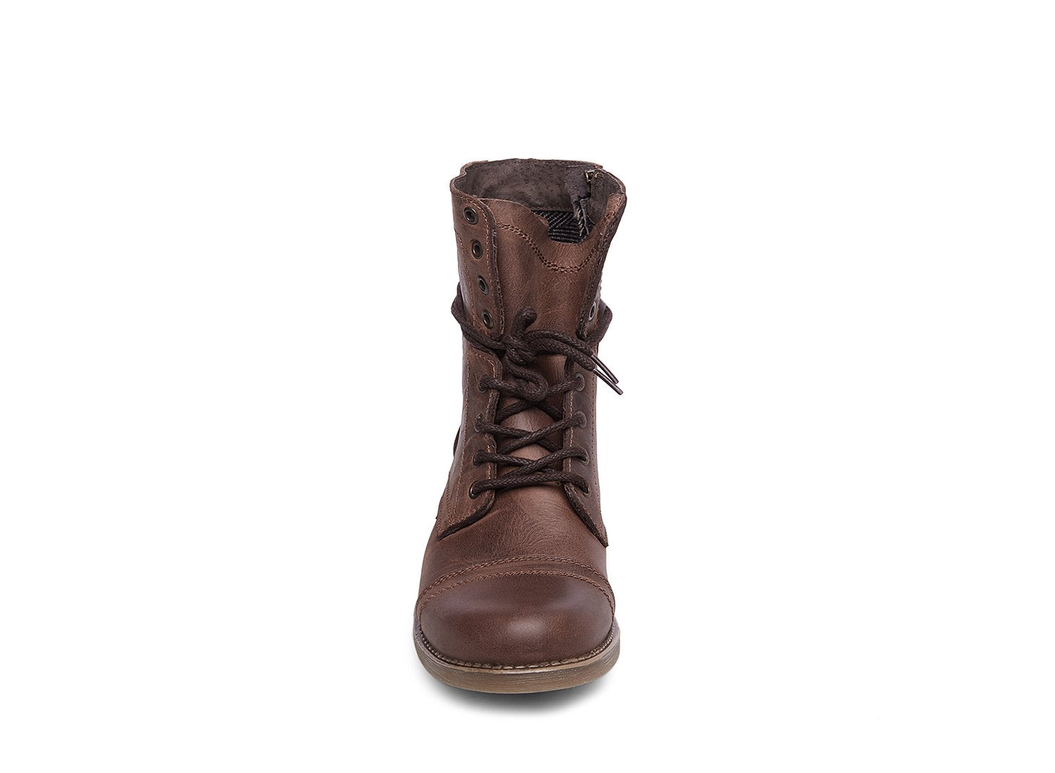 TROOPAH-C BROWN LEATHER - Shoes - Steve Madden Canada