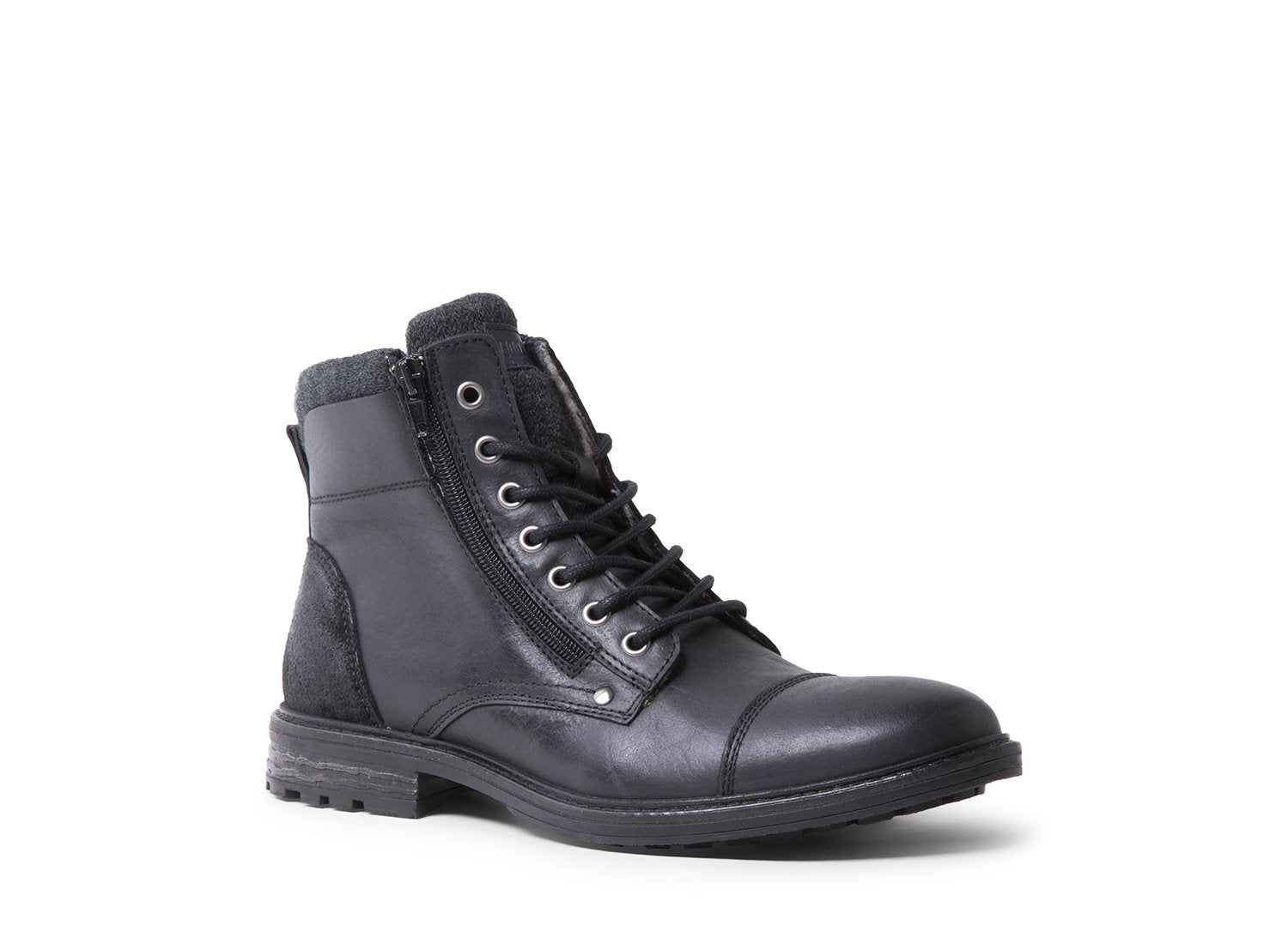 UMMFREYY BLACK LEATHER - Shoes - Steve Madden Canada