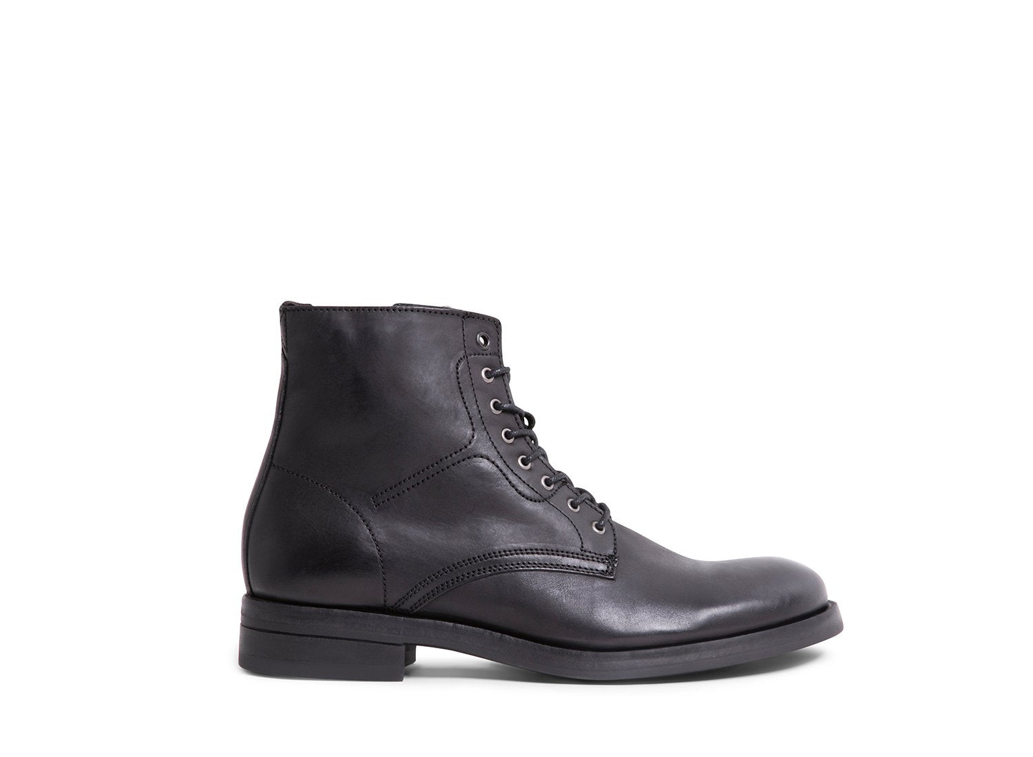 URRUTTI BLACK LEATHER - Shoes - Steve Madden Canada