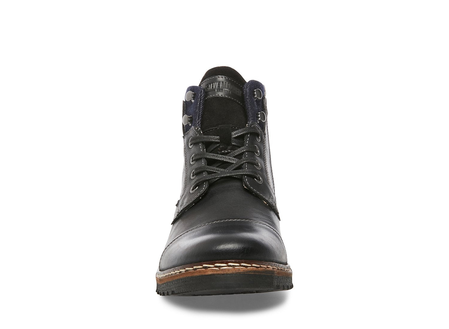 WIELLZ BLACK LEATHER - Shoes - Steve Madden Canada