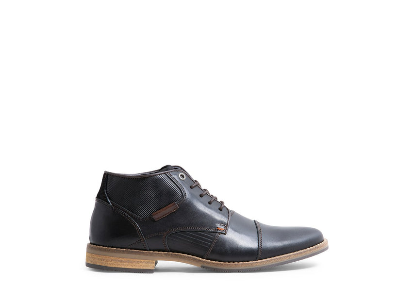 BENTO BLACK LEATHER - Shoes - Steve Madden Canada