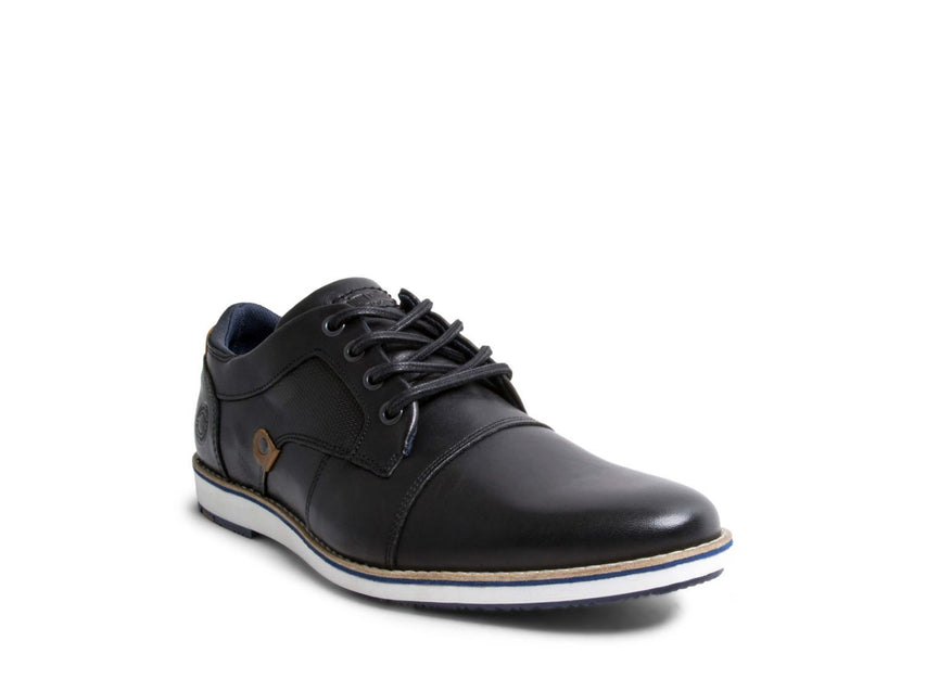 BRETT BLACK LEATHER - Shoes - Steve Madden Canada