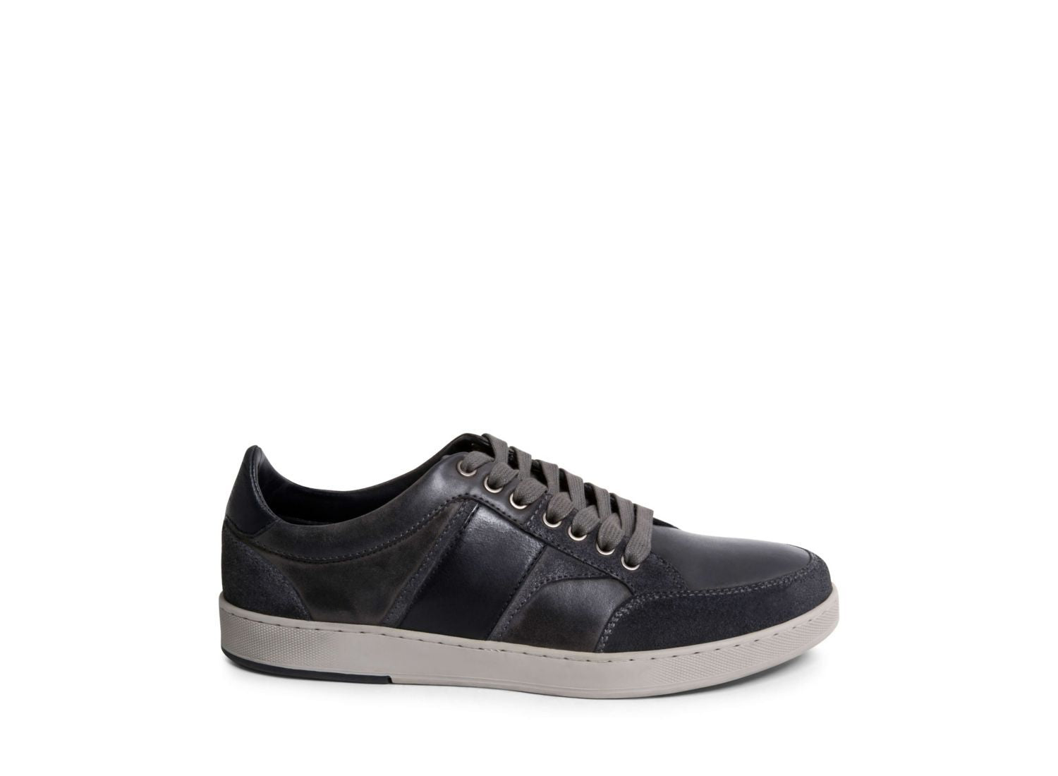 CATCHURR GREY LEATHER - Shoes - Steve Madden Canada