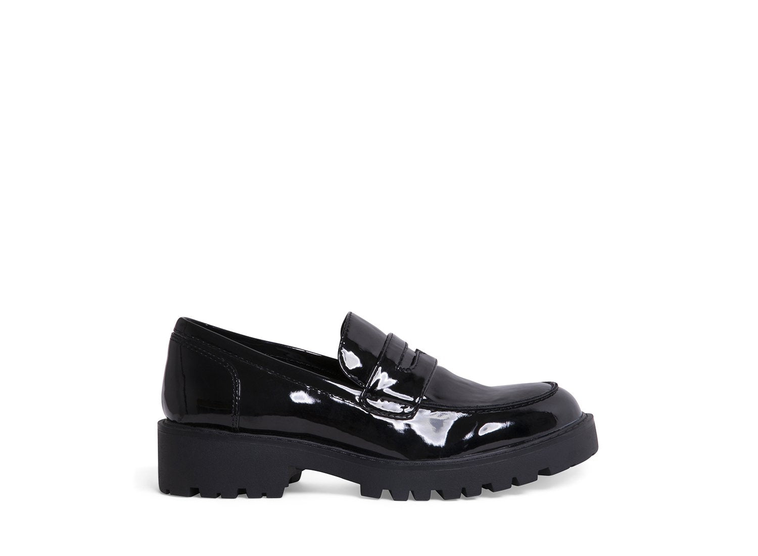 CREW BLACK LEATHER - Shoes - Steve Madden Canada