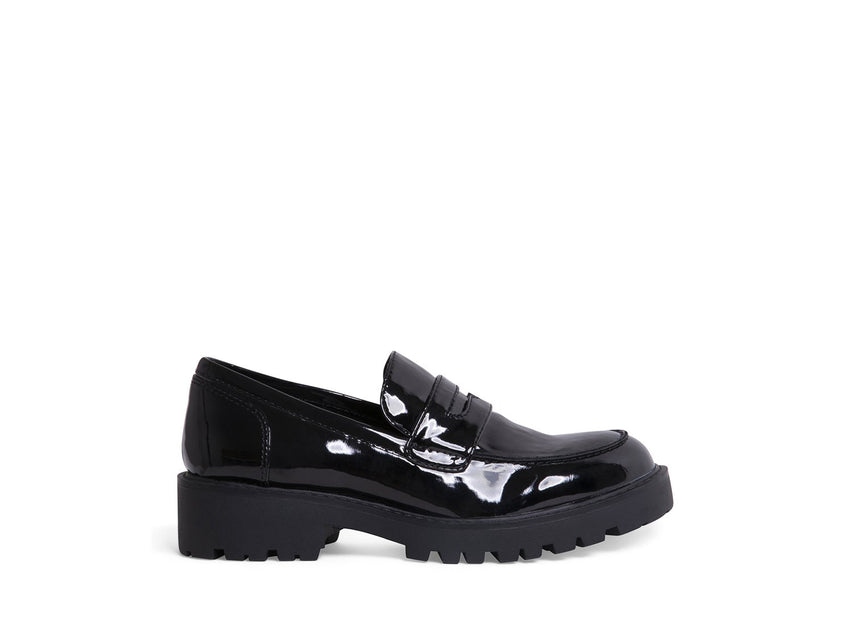 CREW BLACK LEATHER - Shoes - Steve Madden Canada