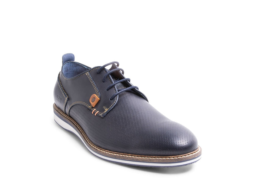 JESSY BLUE LEATHER - Shoes - Steve Madden Canada