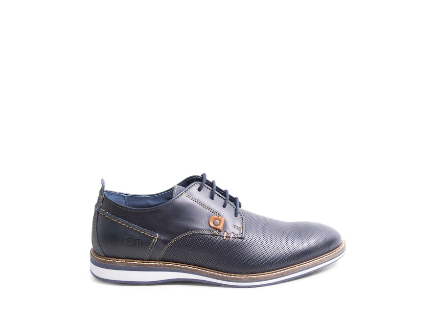 JESSY BLUE LEATHER - Shoes - Steve Madden Canada