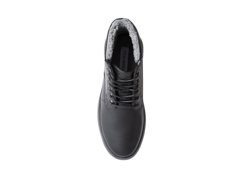LAINE BLACK LEATHER - Shoes - Steve Madden Canada