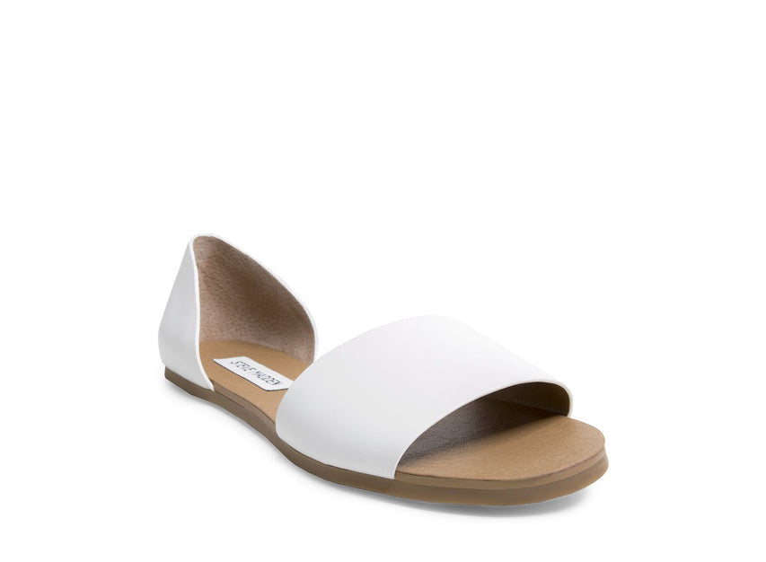 STIKTOIT WHITE LEATHER - Shoes - Steve Madden Canada