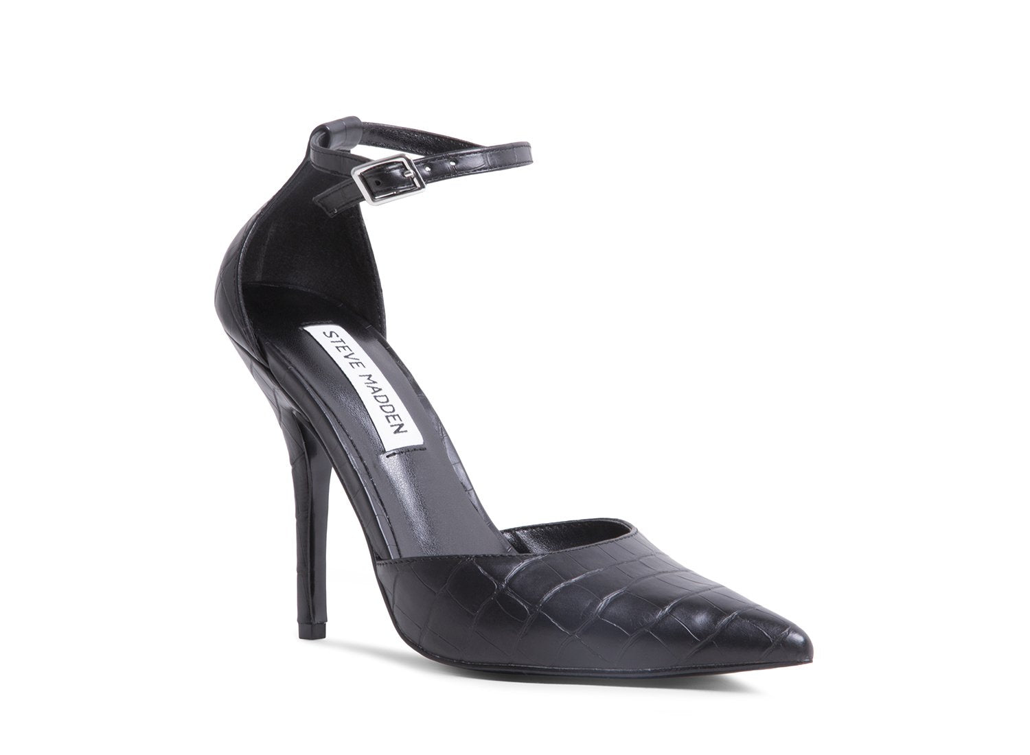 ADELLE BLACK EXOTIC - Shoes - Steve Madden Canada