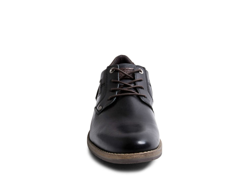 BARRIE BLACK LEATHER - Shoes - Steve Madden Canada
