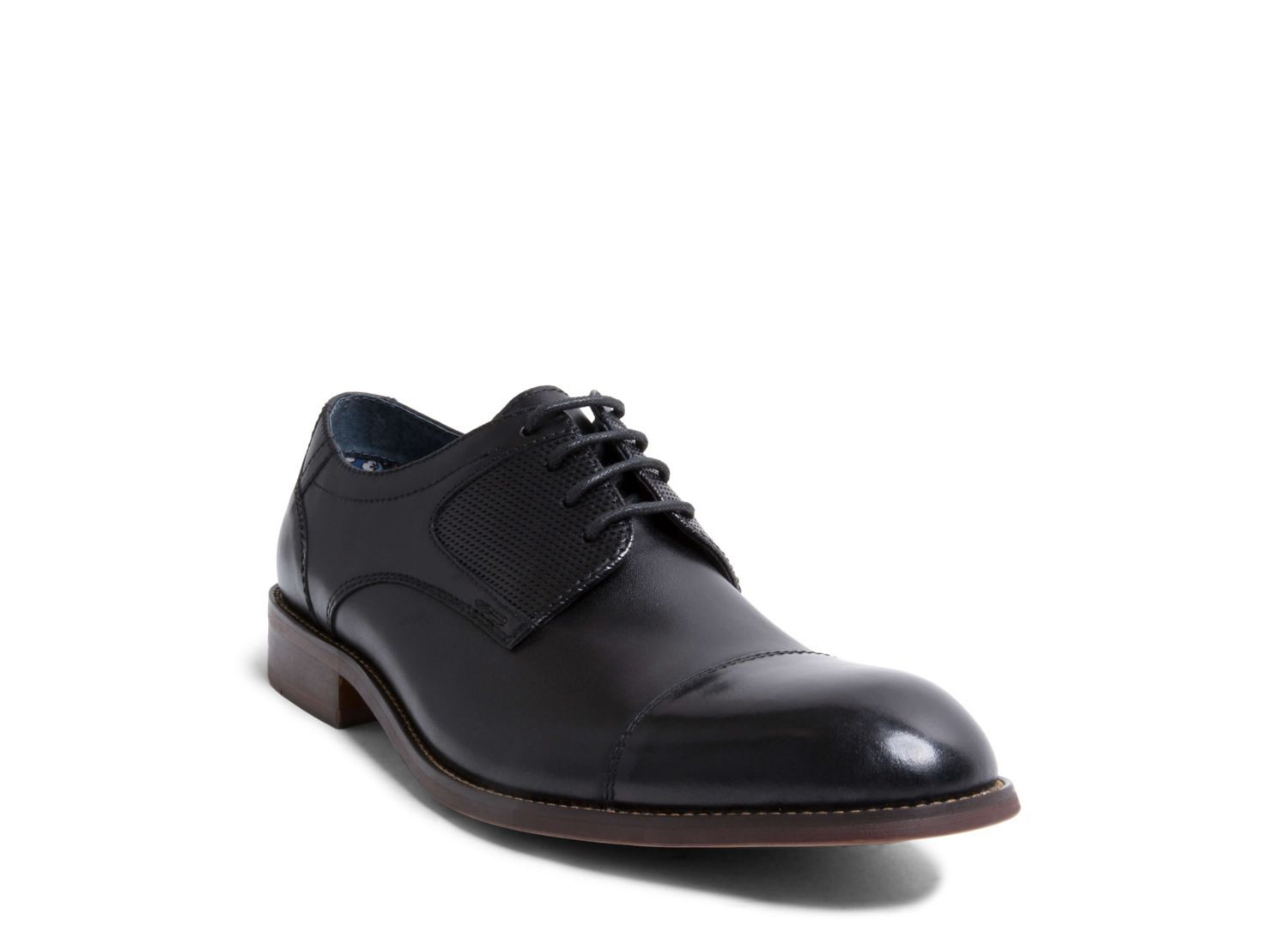 DERIUN BLACK LEATHER - Shoes - Steve Madden Canada