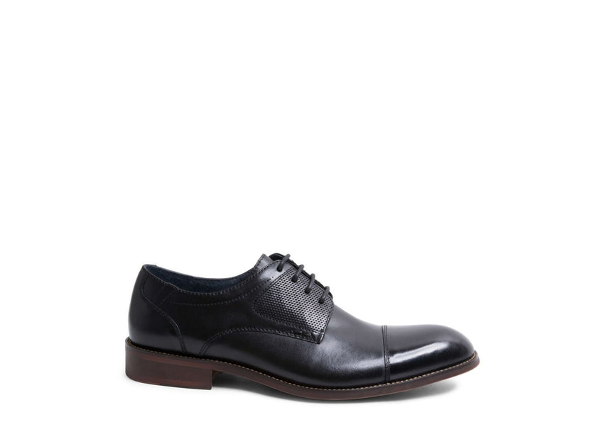 DERIUN BLACK LEATHER - Shoes - Steve Madden Canada