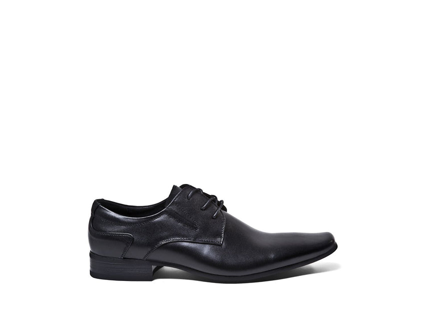 DRAGG BLACK LEATHER - Shoes - Steve Madden Canada