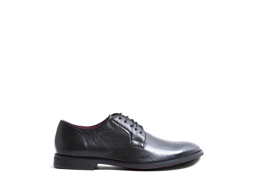 DUNNE BLACK LEATHER - Shoes - Steve Madden Canada
