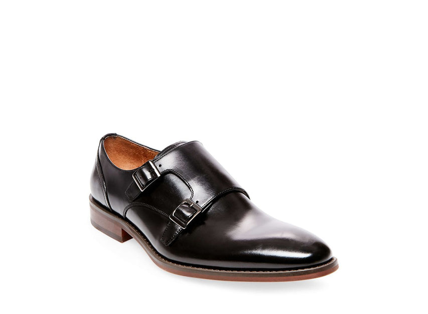 ELVIN BLACK LEATHER - Shoes - Steve Madden Canada